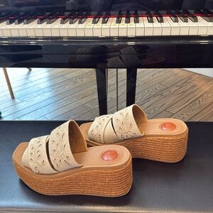 Women's Woody Espadrille Platform Wedge Sandals